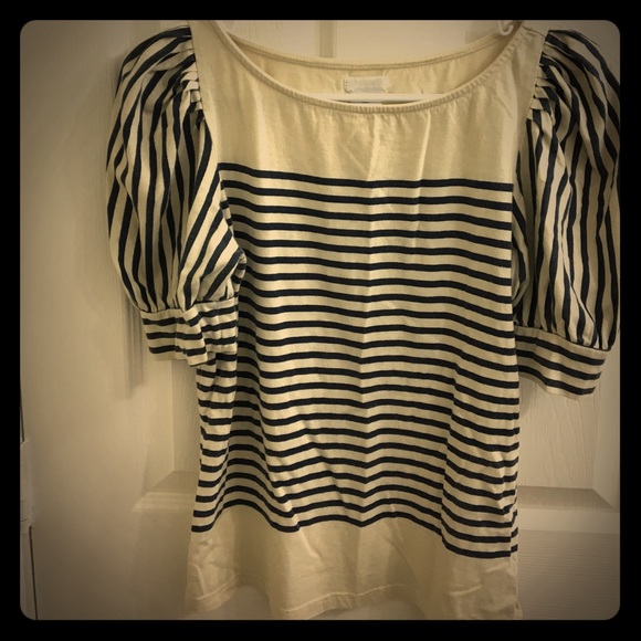 Cooperative puff short sleeve shirt