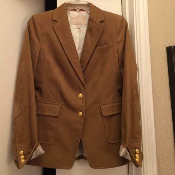 Preppy khaki blazer. Sz 4