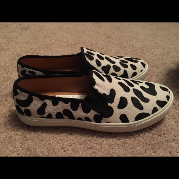 J. Crew Shoes - NWT J. Crew Snow Leopard Slip On Sneakers