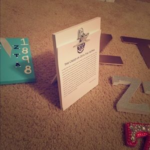 Creed of ZTA on a cute pedestal