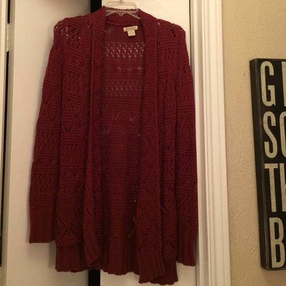 Lucky brand. Open front cardigan