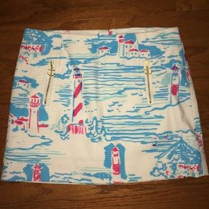 Lilly Pulitzer Nautical Skirt