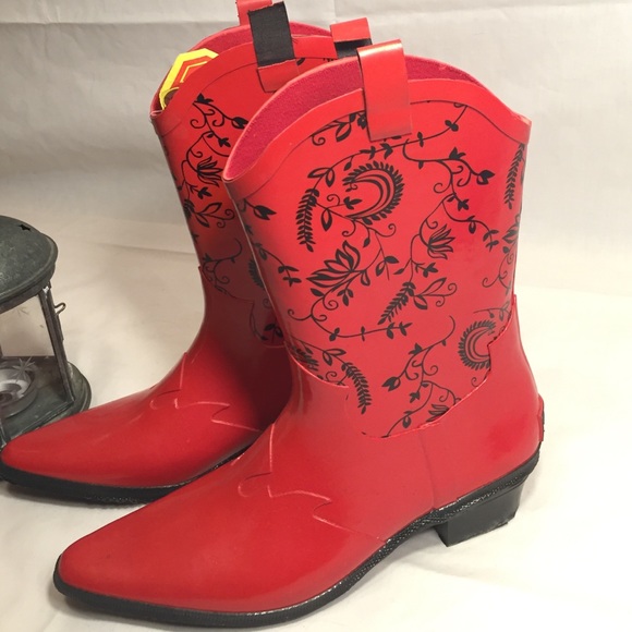 cowboy boot galoshes