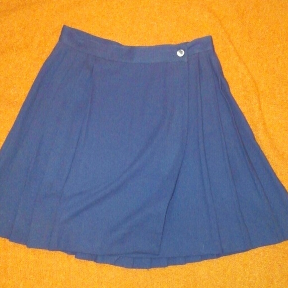 Vintage GAP pleated wrap mini