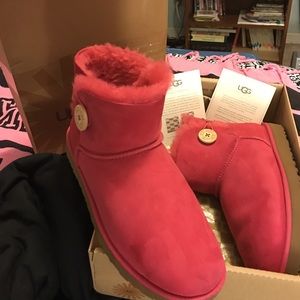 Crim (pink) MINI UGG AUSTRALIA BOOTS Sz10