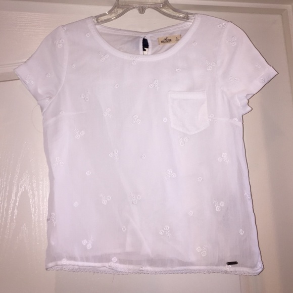 ON HOLD Hollister bow back shirt