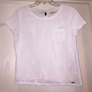 ON HOLD Hollister bow back shirt