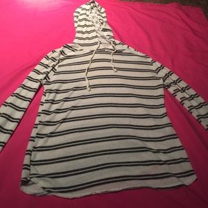 Striped hoodie