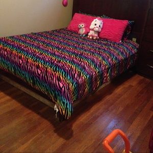 Zebra comforter