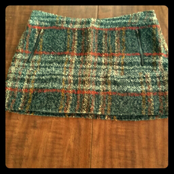 Tweed Mini Skirt - Picture 1 of 3