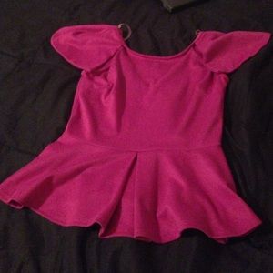 Fuschia top