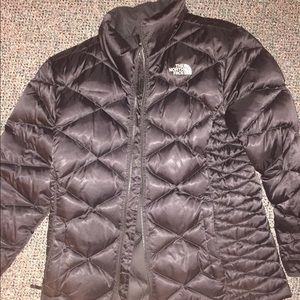Children's BLACK XL North Face Puffy Jacket