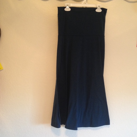 Dark Turquoise Midi Skirt