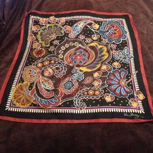 Vera Bradley 100% silk Kensington Scarf