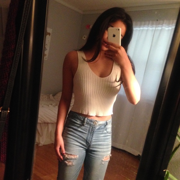 Brandy Melville Cropped Tanktop