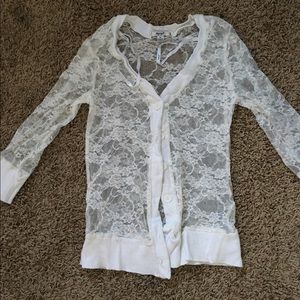 Lace cardigan