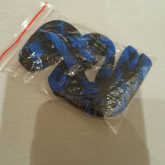 Sexy Blue Leopard Print Mini-Dress - Picture 3 of 4