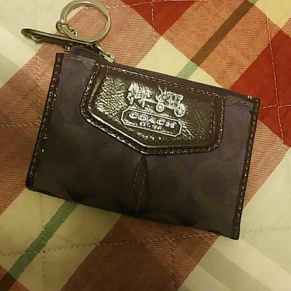 Coach card holder