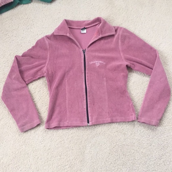 Pink goddesswear zip up