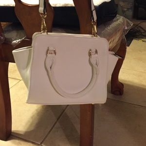 White cross-body bag