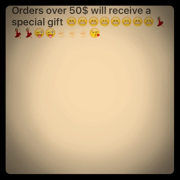 Free gift with 50$ purchase or more