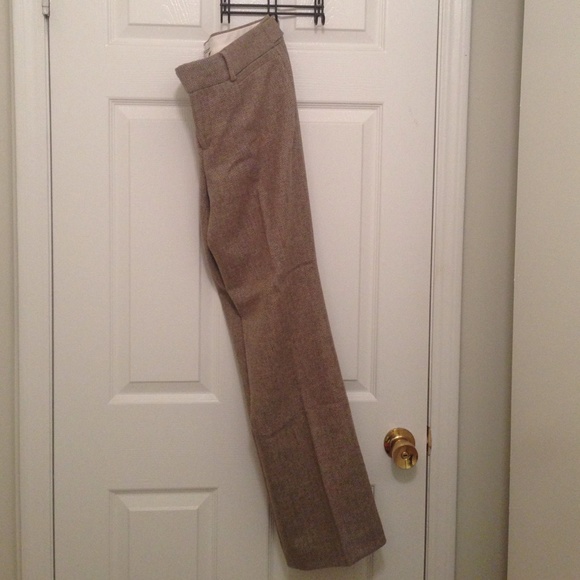 Khaki tweed work pants