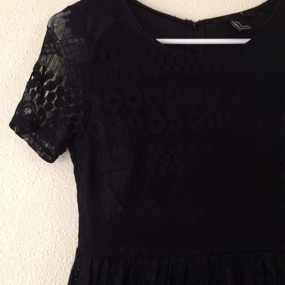 Black Lace Dress - Picture 2 of 2