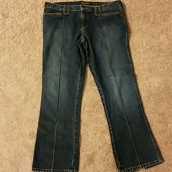 Abercrombie Jeans with Sexy Hem and Split 4S