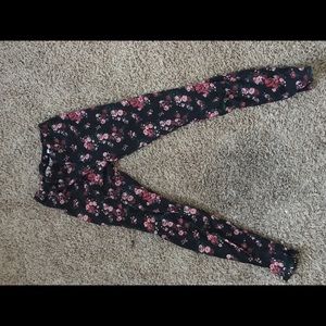 Floral leggings