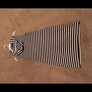 Blk/Wh striped dress from Express