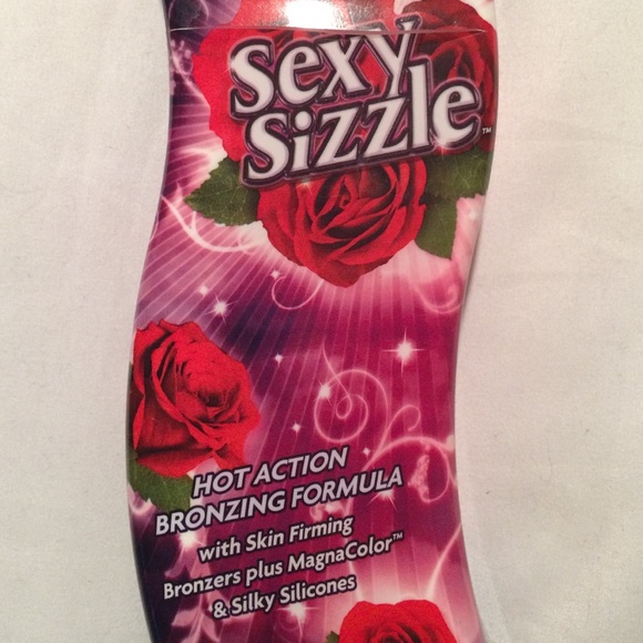 Sexy sizzle tanning lotion