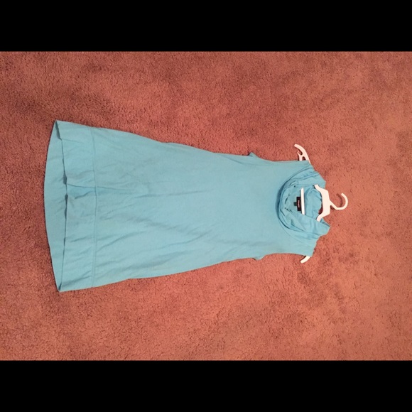 Blue dress