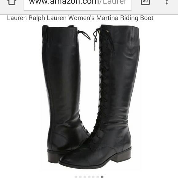 Ralph Lauren Martina Riding Boots