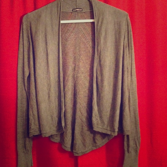 *FINAL SALE* Gray Express Cardigan price firm