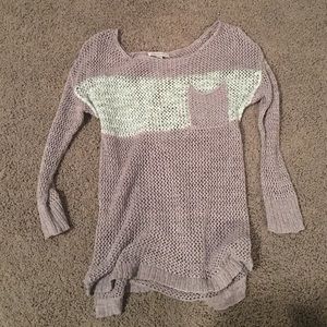 light sweater worn once