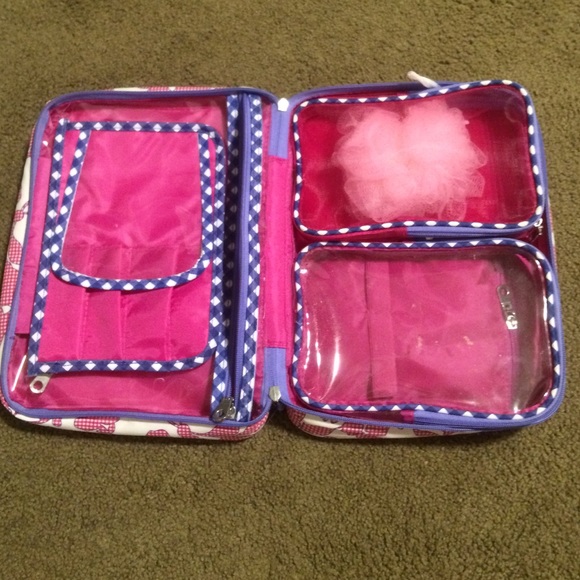 travel makeup bag. never used!!! - Picture 2 of 4