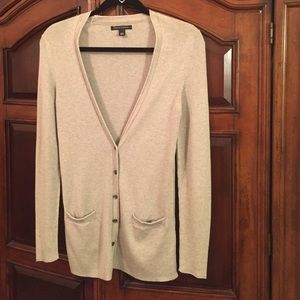 *SALE*Luxe V-neck Button down Cardi Sweater (Sand)