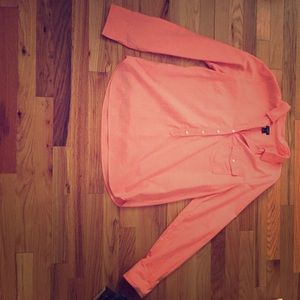 J.CREW half button up flannel shirt.