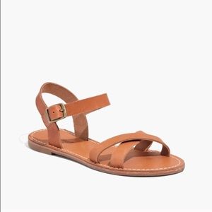 Madewell Sightseer Crisscross Sandals