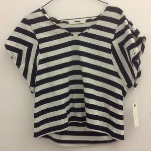 BB Dakota striped knit tee