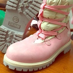 Timerland 650 Boots Pink