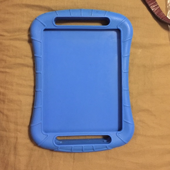 Silicone iPad mini case.