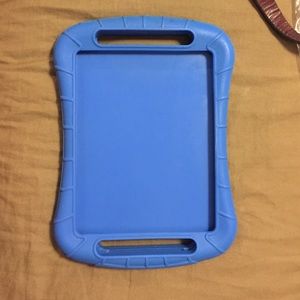 Silicone iPad mini case.