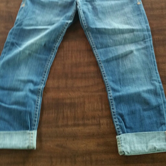 Cuffed Blue Jeans - Picture 2 of 4