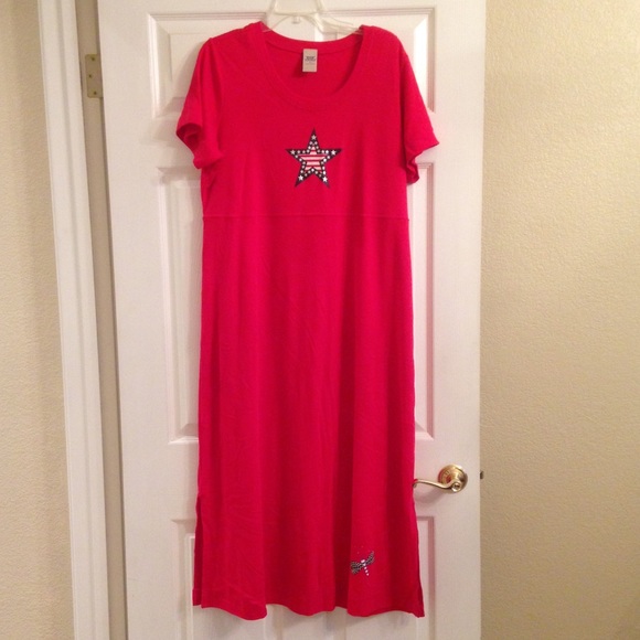 Red Summer Dress 🇺🇸