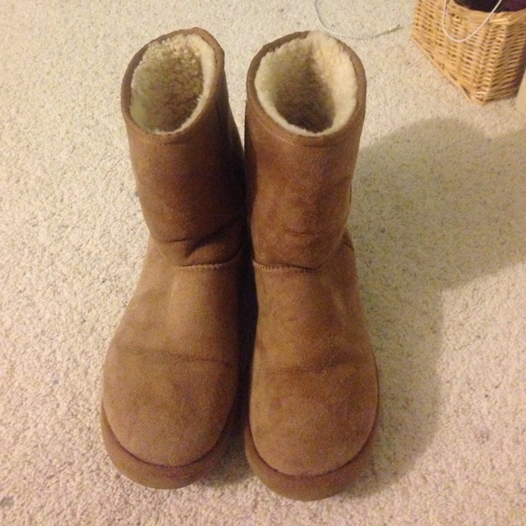 Short Chestnut Ugg boots