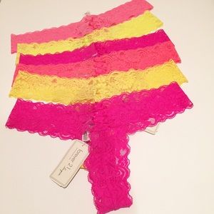 Bundle of six Forever 21 thongs BNWT
