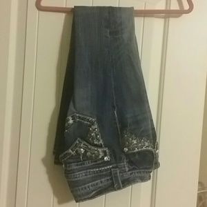 Miss me dark denim jeans