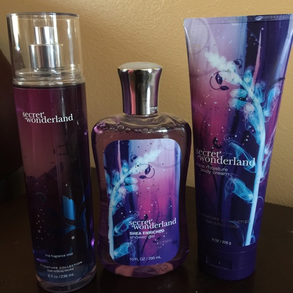 Bath and body works 3 PB set - Secret Wonderland