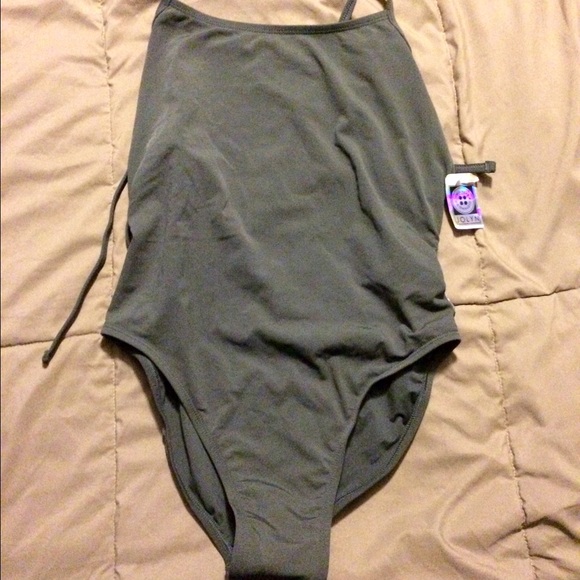 Jolyn swim one piece tie back